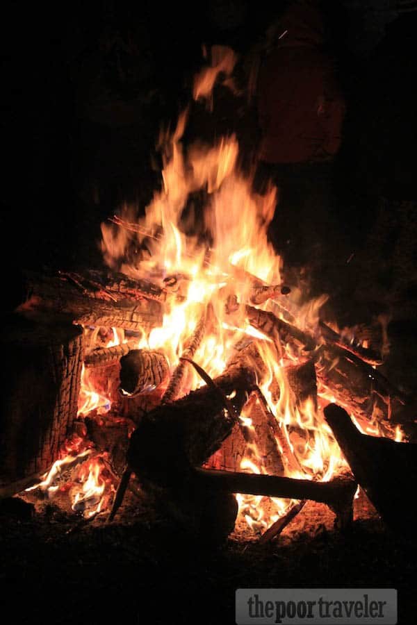 sagada bonfire
