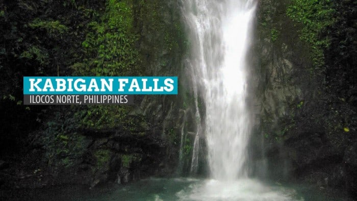 Kabigan Falls: Pagudpud, Ilocos Norte, Philippines