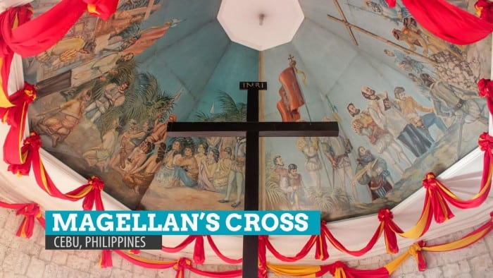 Magellan’s Cross in Cebu City, Philippines