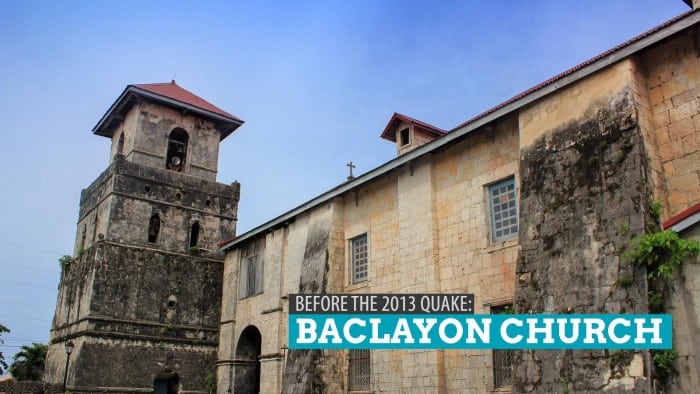 Baclayon Church, Bohol: Before the Quake