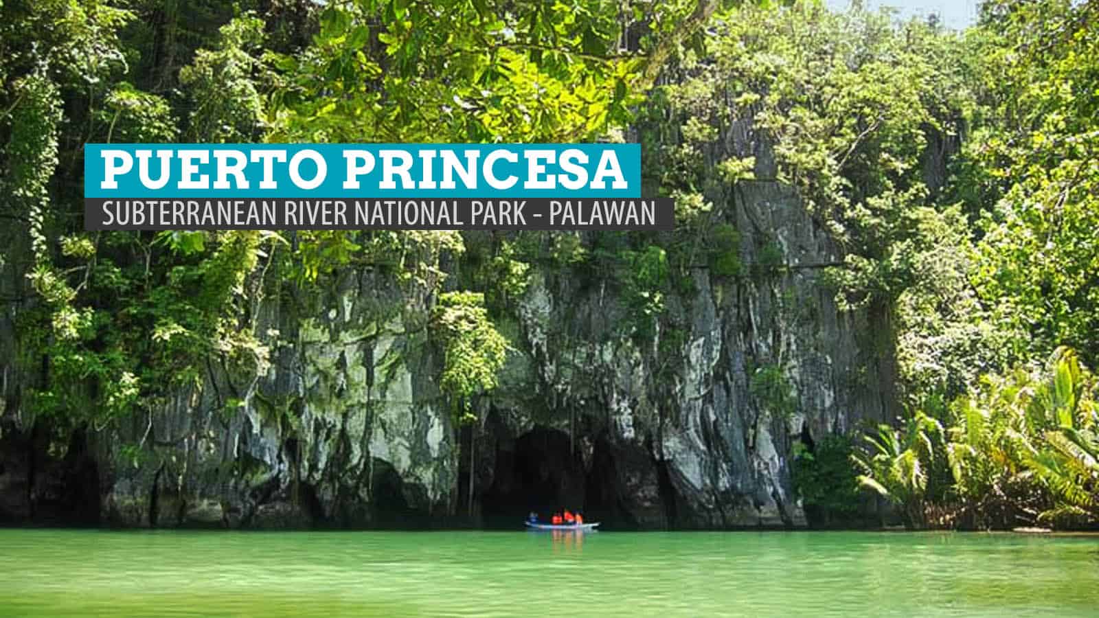 Puerto Princesa Subterranean River National Park in Puerto