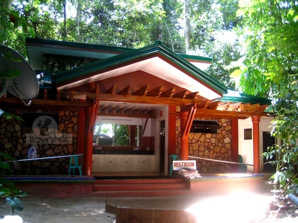 restrooms at the subterranean puerto princesa