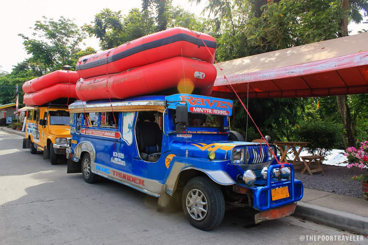 The jeepney that took us to Davao River.