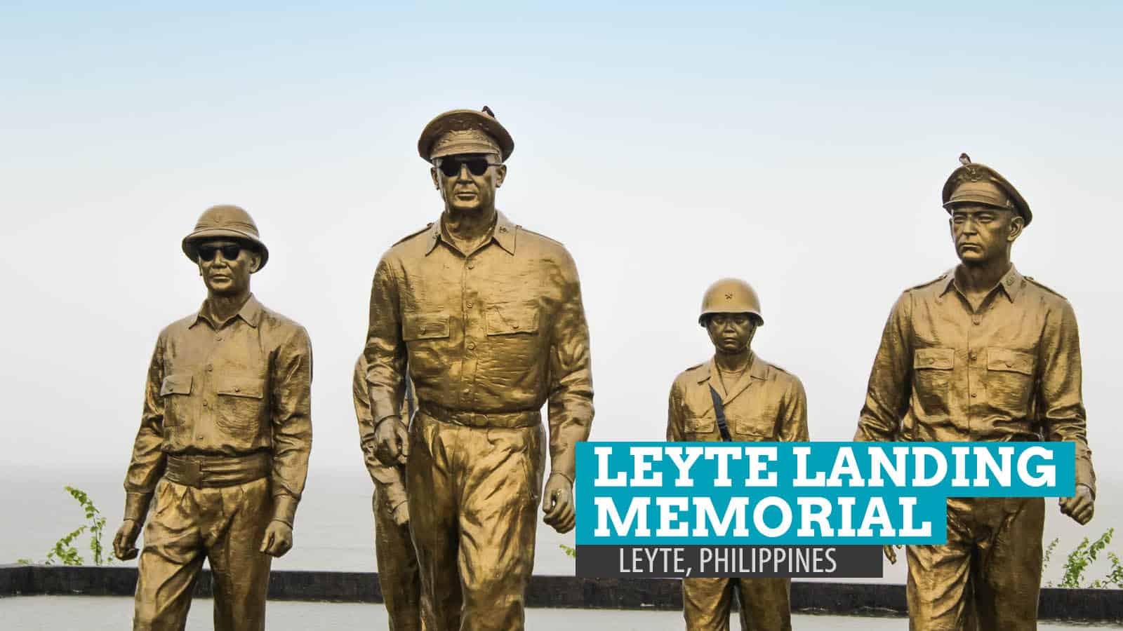 LEYTE LANDING MEMORIAL: MacArthur Park in Palo, Leyte, Philippines