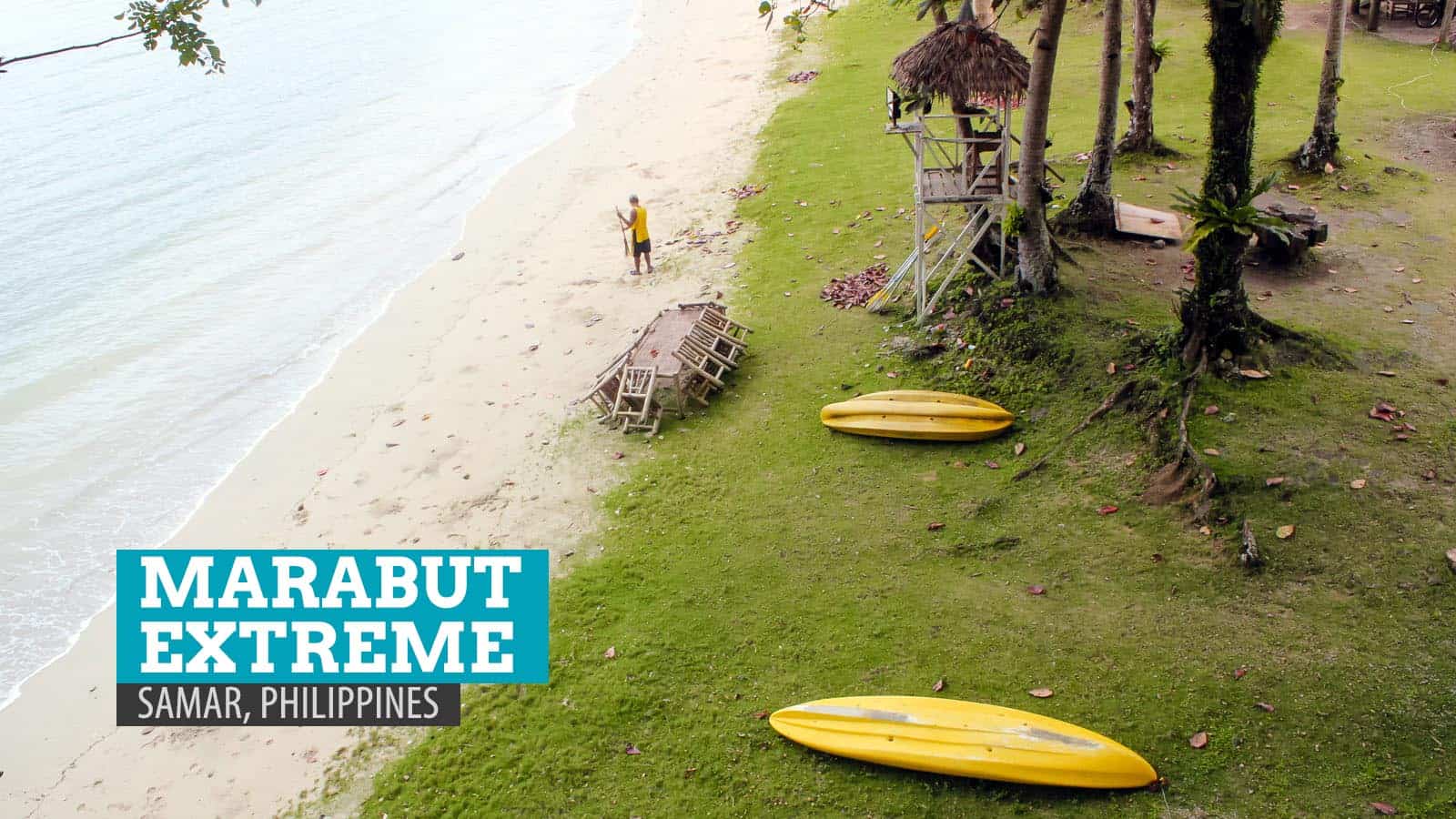 MARABUT EXTREME EXPERIENCE: Marabut Marine Park Beach Resort, Samar