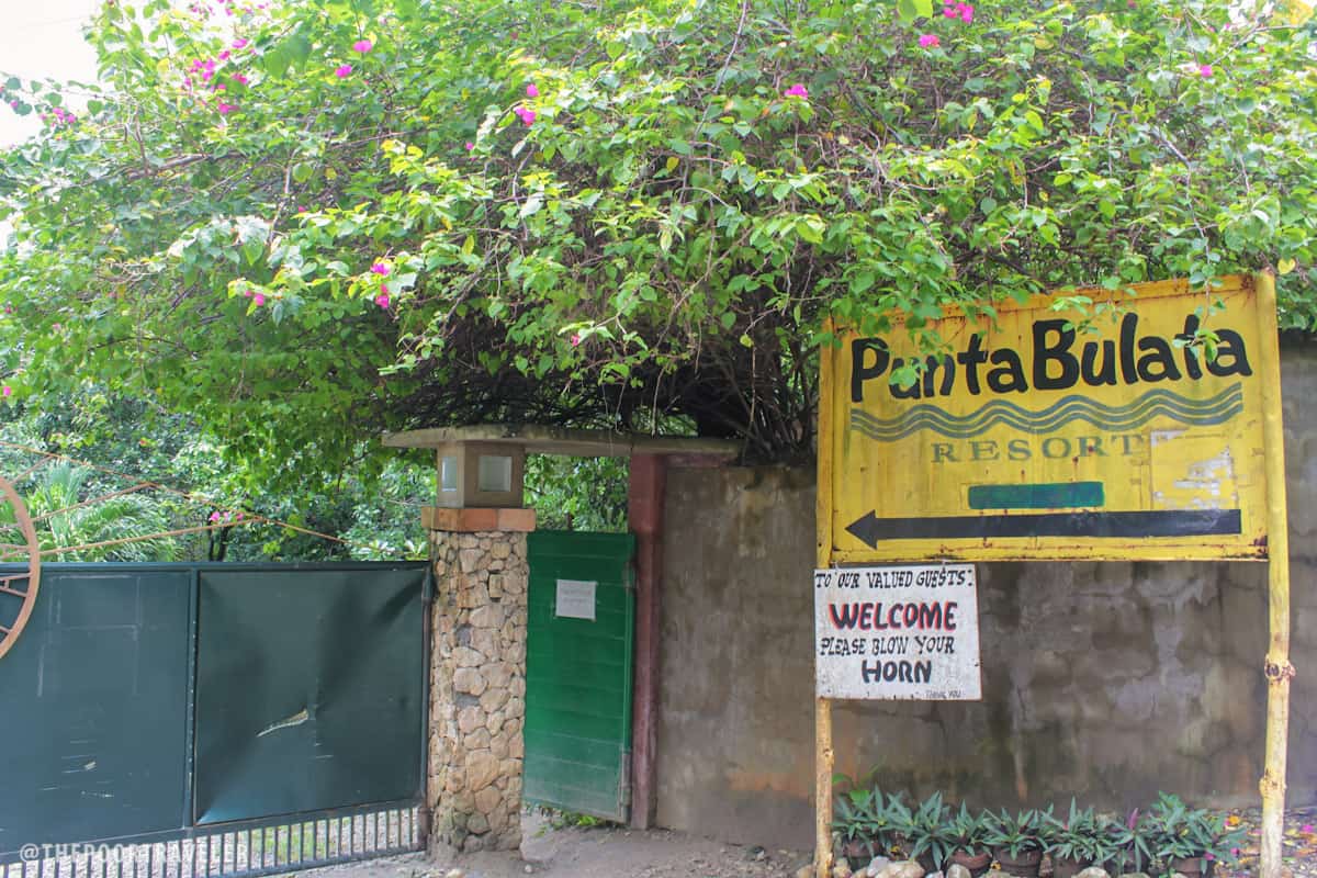 punta bulata entrance