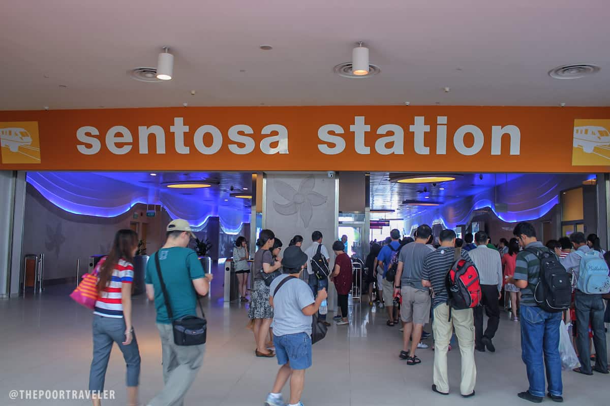 Sentosa Station (Monorail Train) at VivoCity Mall