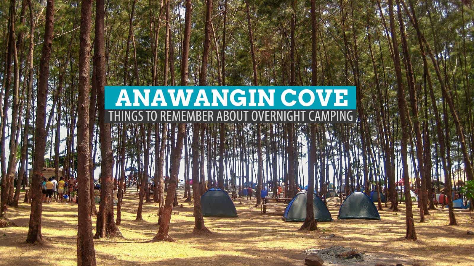 Anawangin Cove: Overnight Camping in Zambales, Philippines