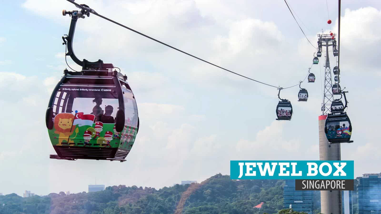 JEWEL BOX SINGAPORE: Cable Car and the Iconic Restroom (LOL)