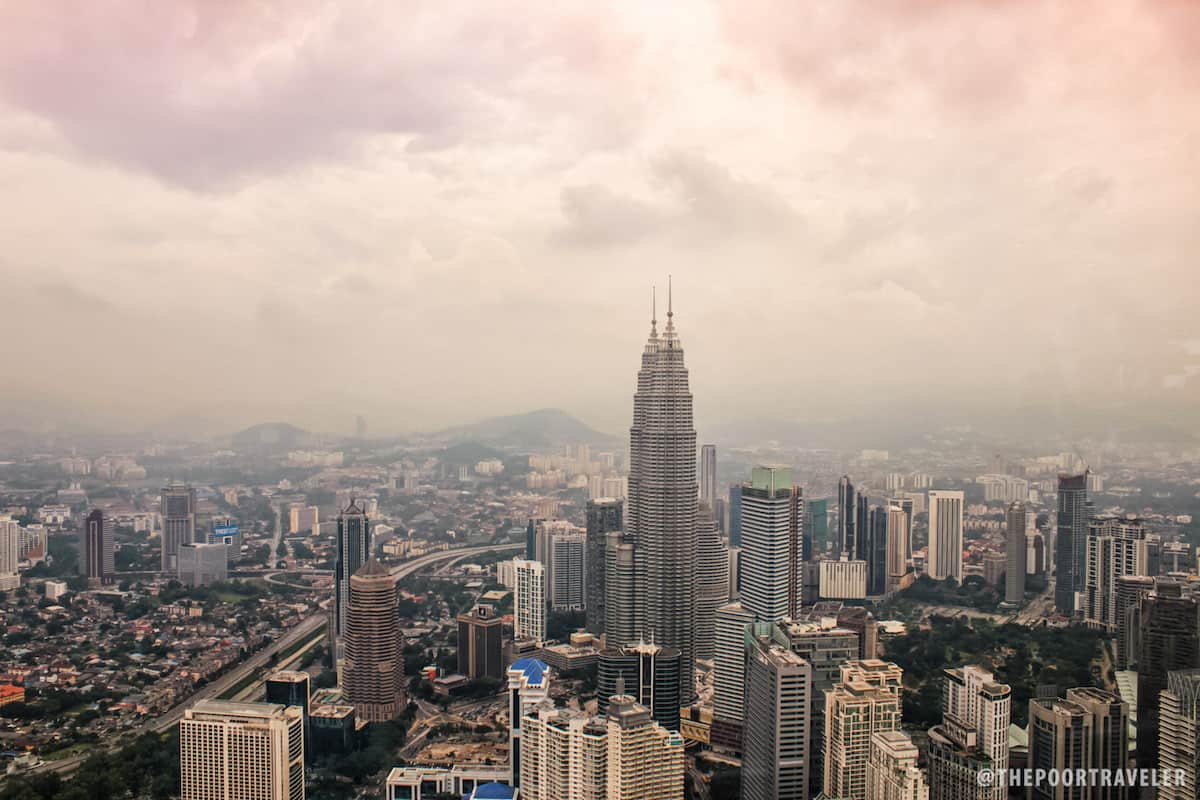 View from the observation deck.