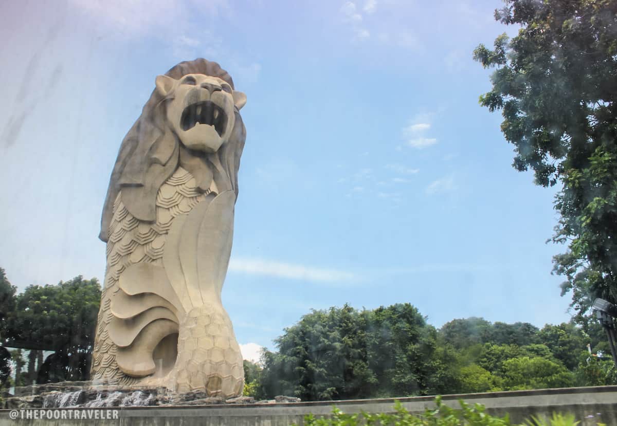 sentosa merlion singapore