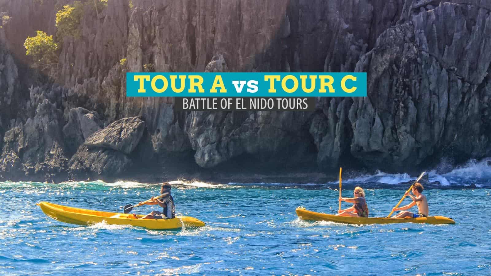 el nido tour a vs tour c