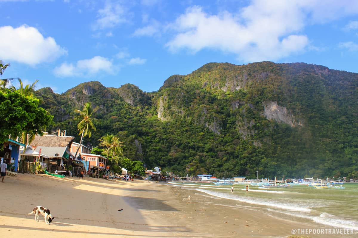 El Nido Poblacion Beach