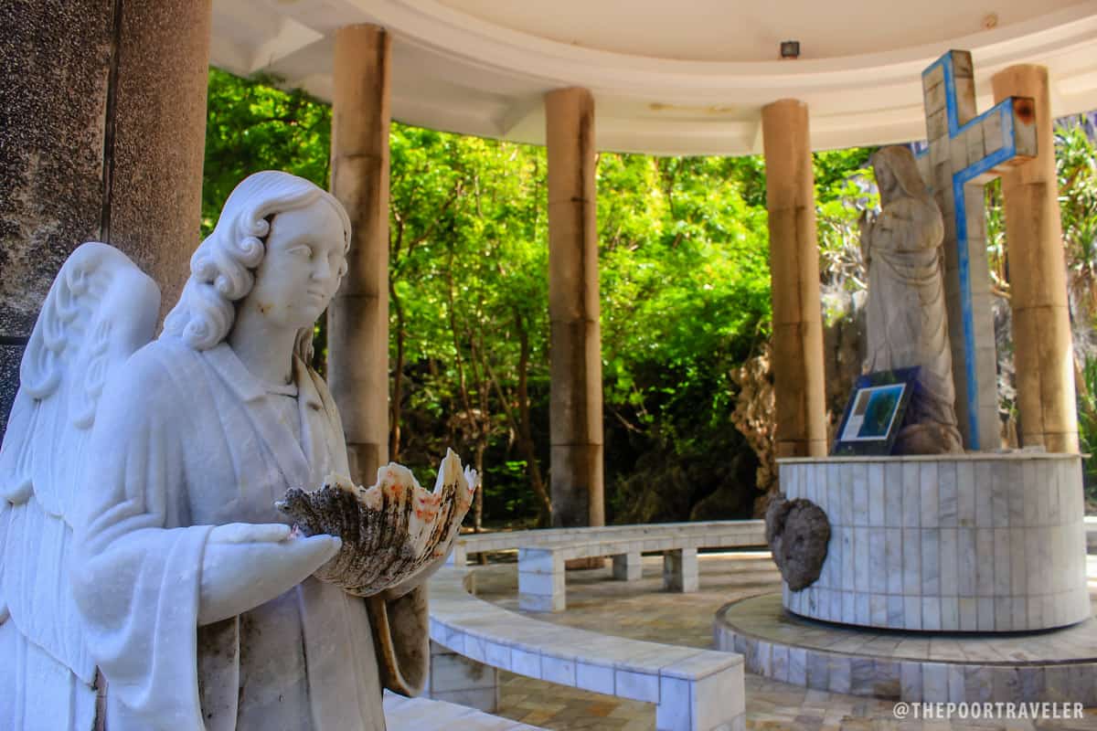 Some religious sculptures at the Shrine