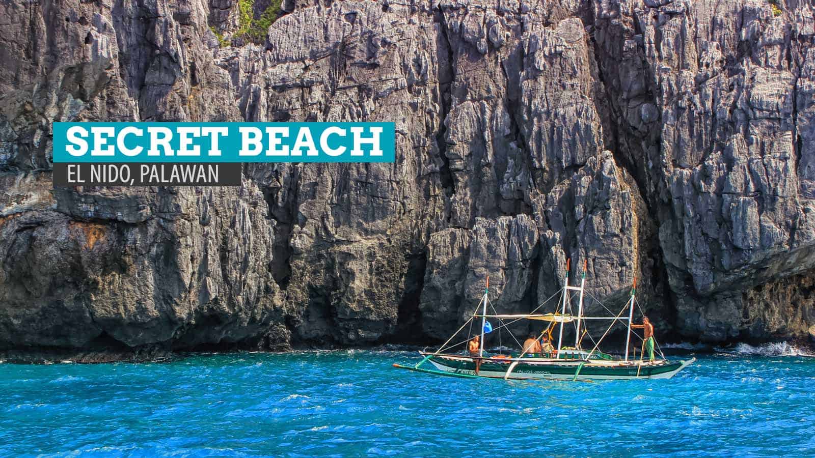 The Secret Beach of Matinloc Island: El Nido, Palawan, Philippines