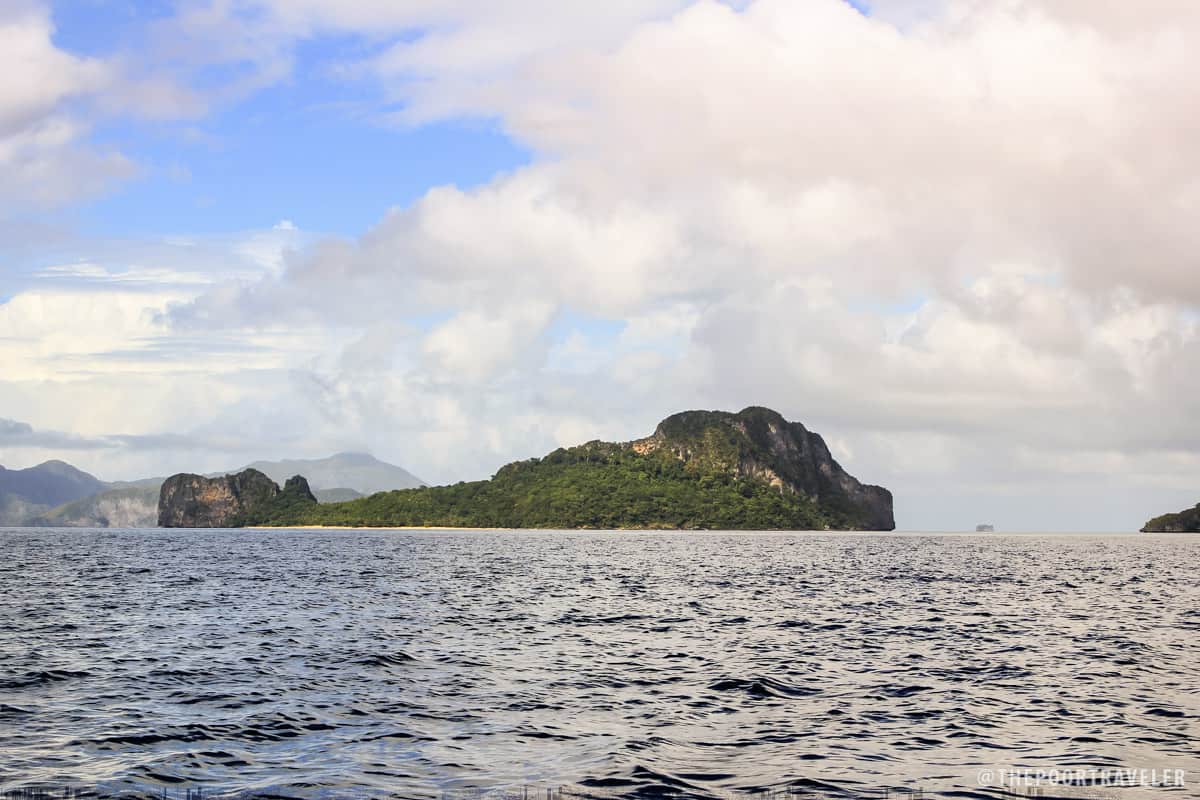 helicopter island view el nido palawan
