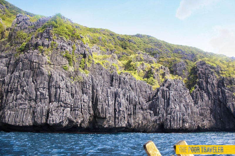 matinloc island cliffs