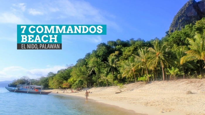 The 7 COMMANDOS BEACH and the 7 Lost Soldiers in El Nido