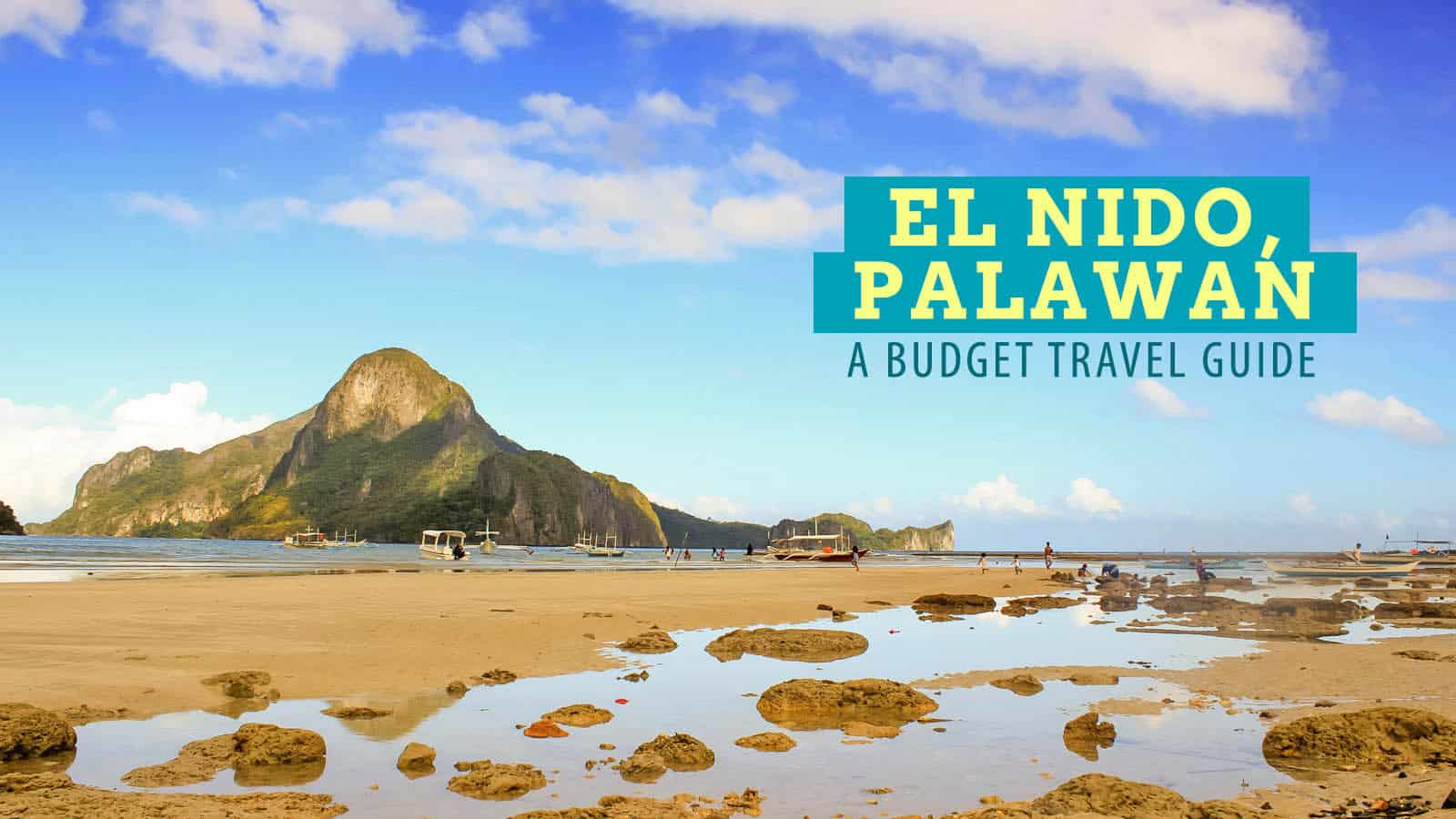 el nido palawan travel brochure tagalog
