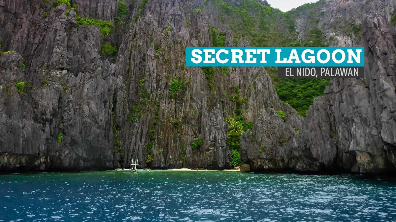 The Secret Lagoon of Miniloc Island: El Nido, Palawan, Philippines