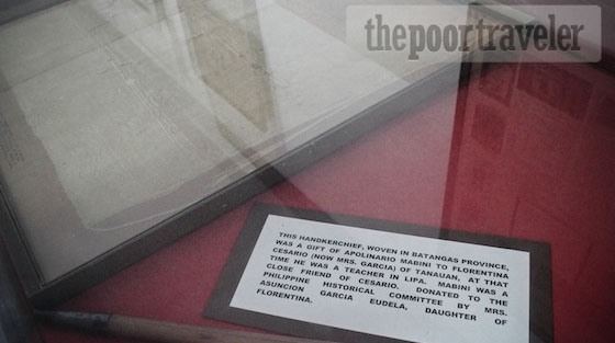apolinario mabini handkerchief