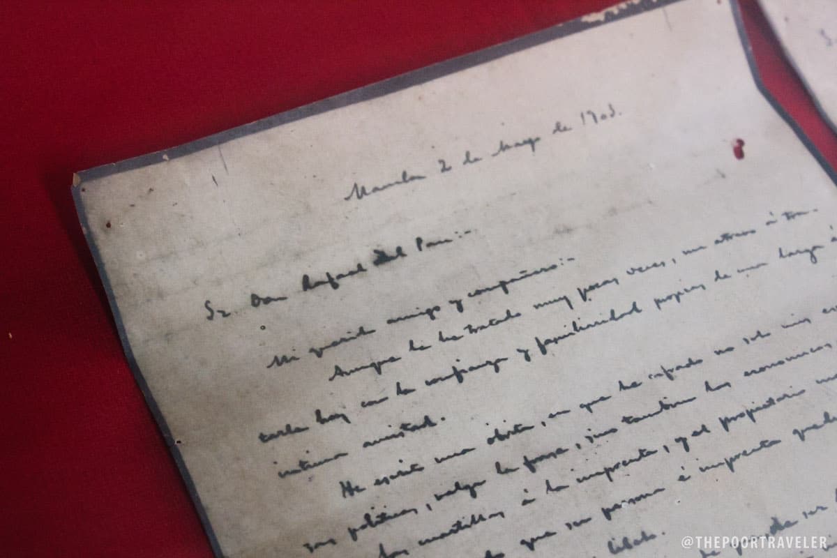 apolinario mabini handwriting