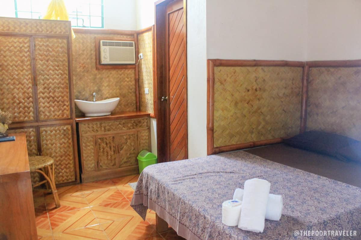 el nido waterfront hotel room