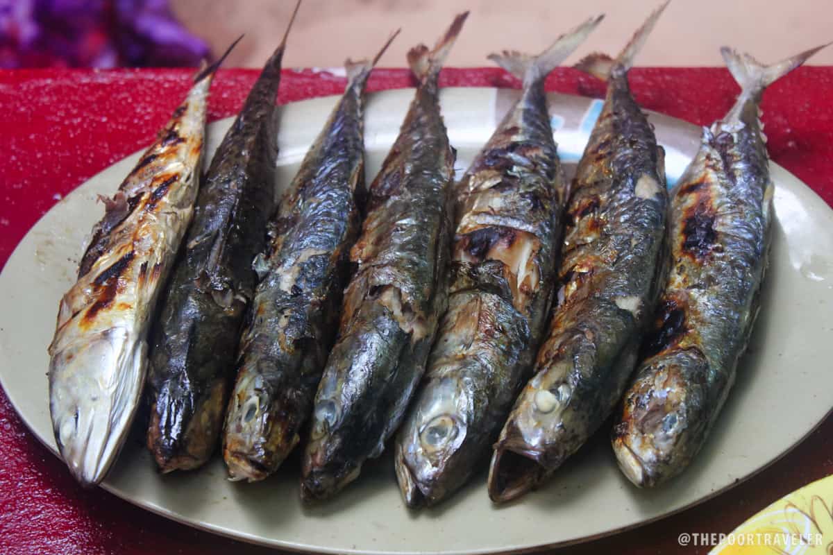 lunch payong-payong beach el nido
