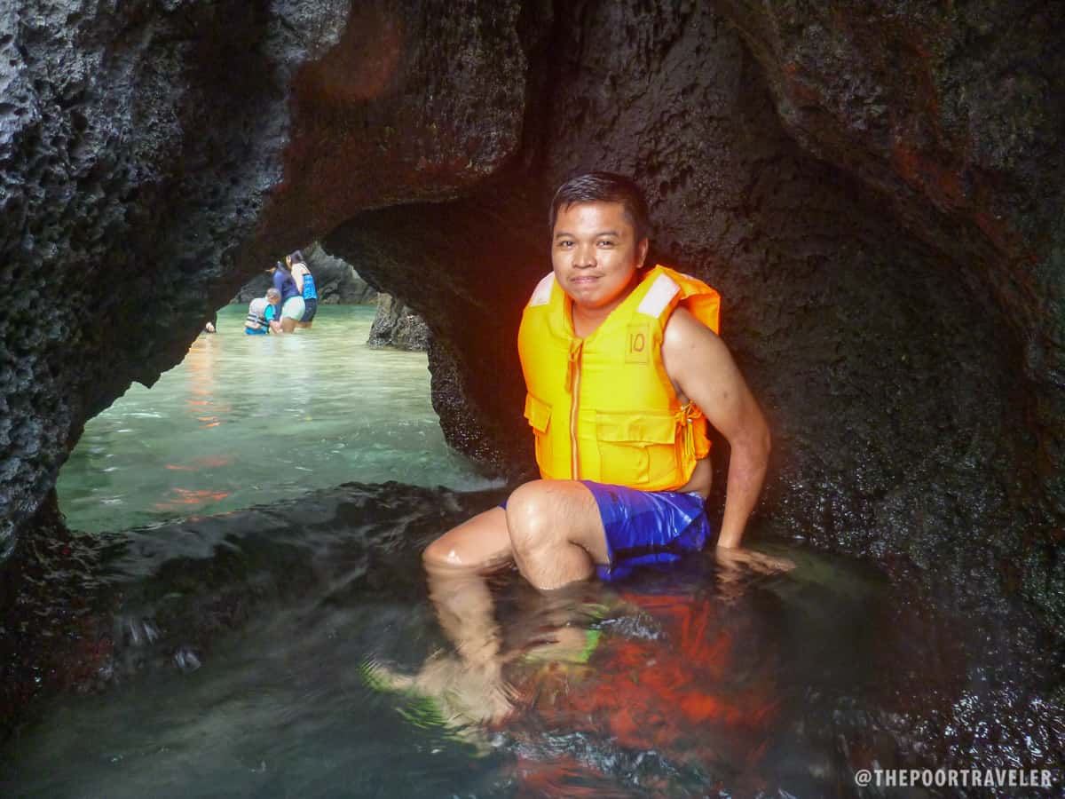 secret lagoon beach el nido palawan