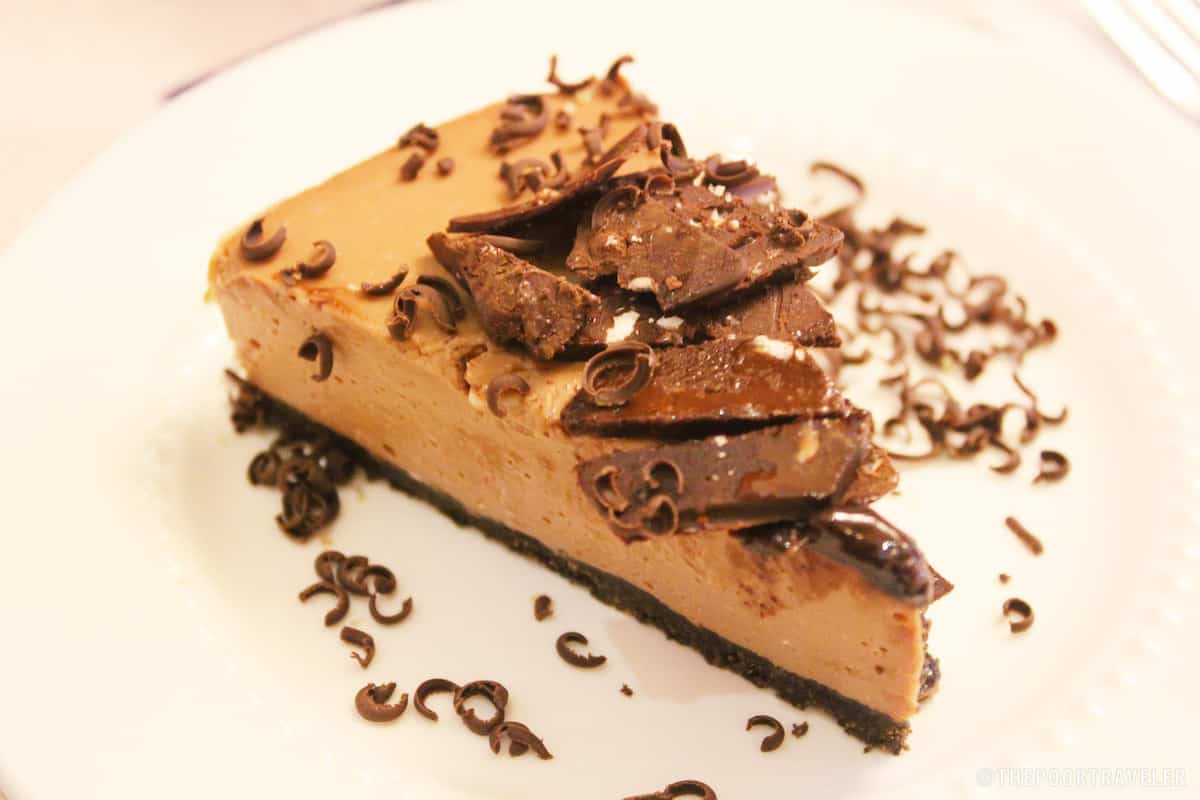 toblerone cheesecake cafe milflores batangas city