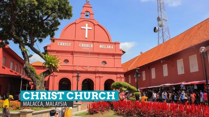 CHRIST CHURCH MELAKA IN MALAYSIA