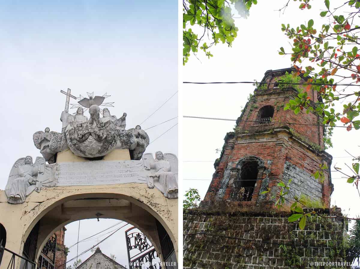 balayan church bell tower