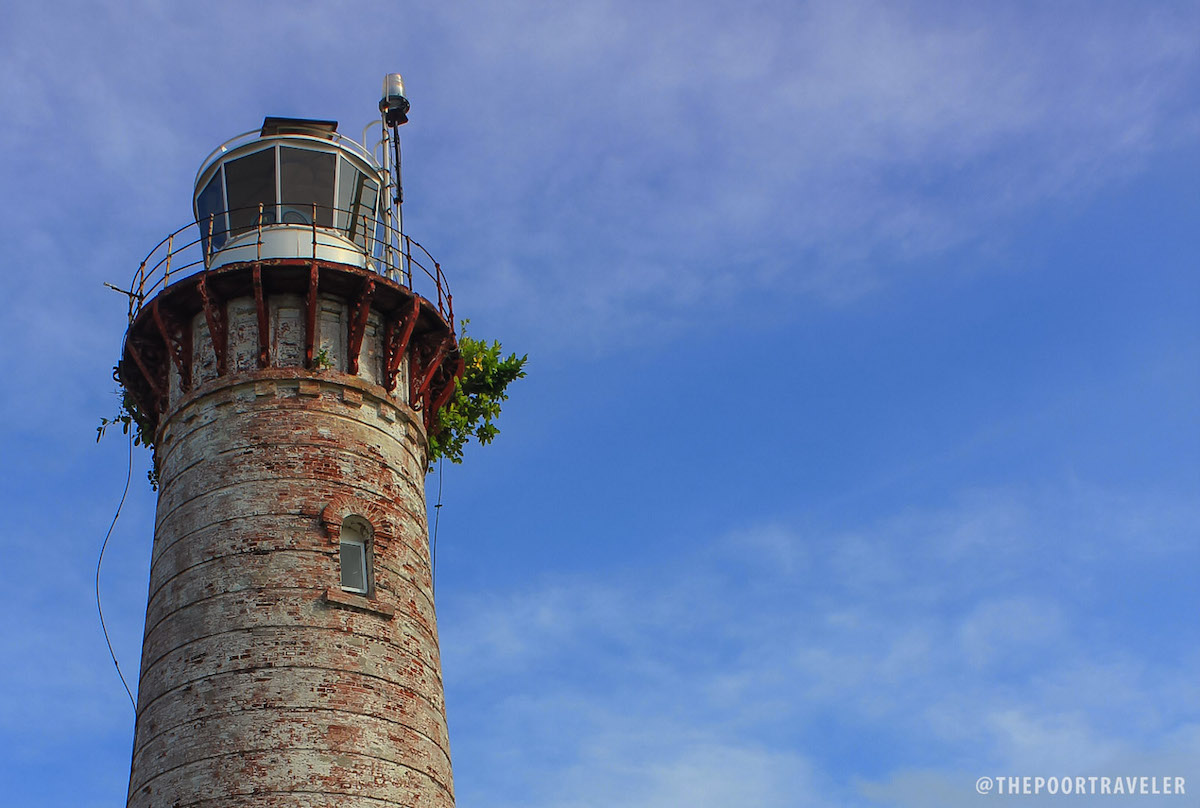 The top of the lighthouse