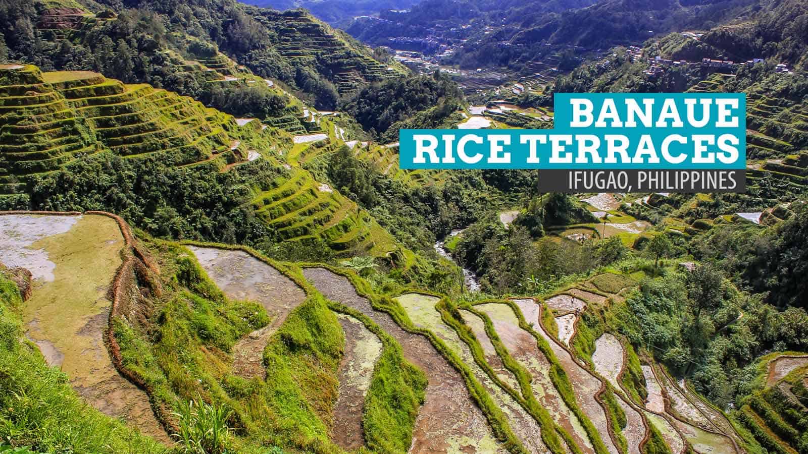 Banaue Rice Terraces in Ifugao, Philippines