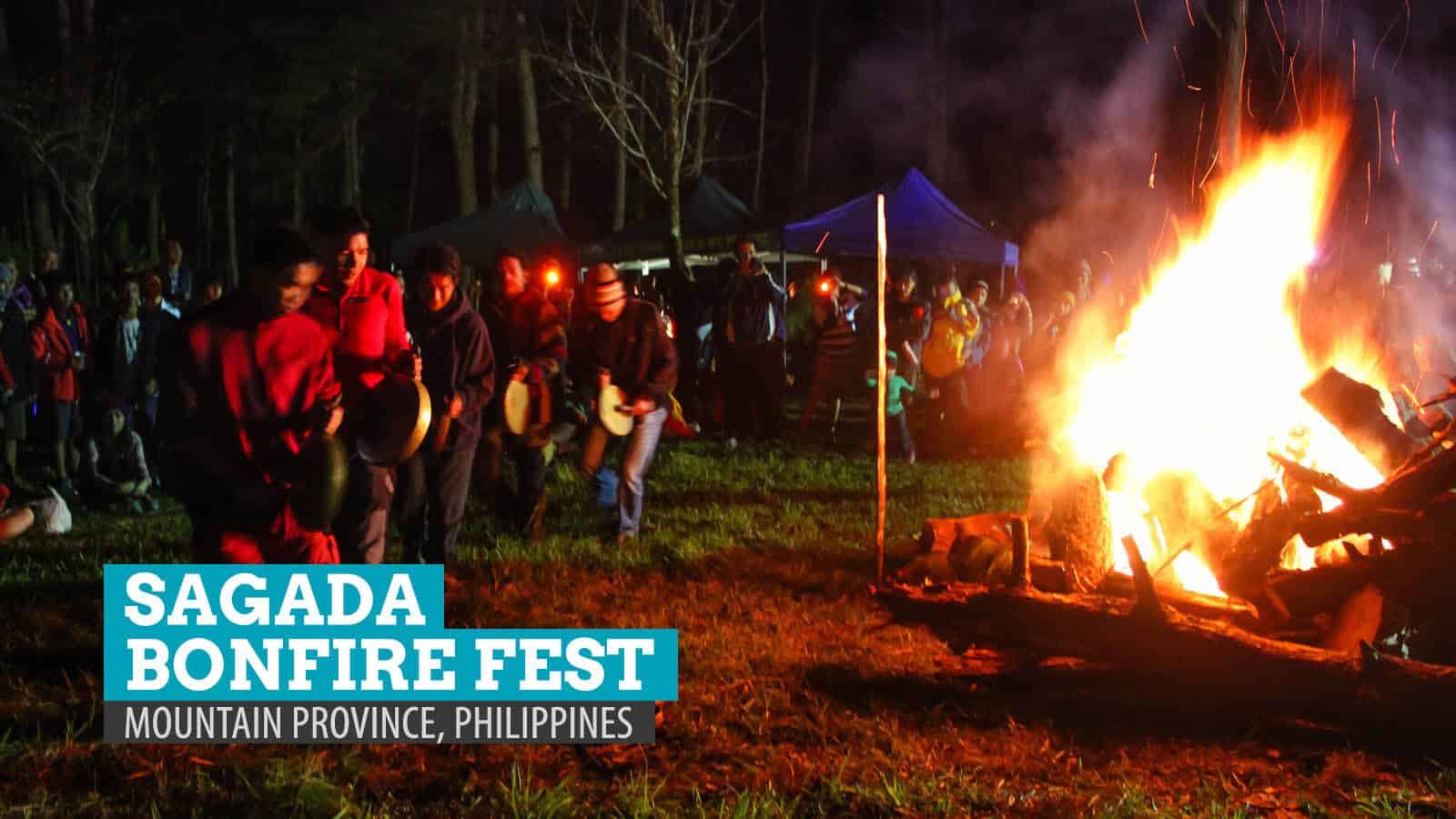 Sagada Bonfire Fest in Mountain Province, Philippines