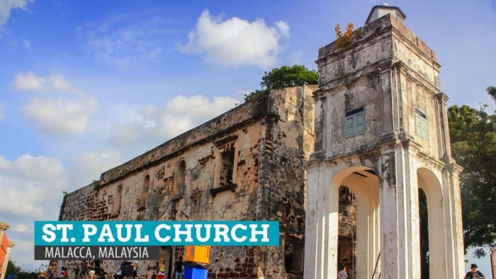 ST. PAUL CHURCH and the Writings on the Wall: Malacca, Malaysia