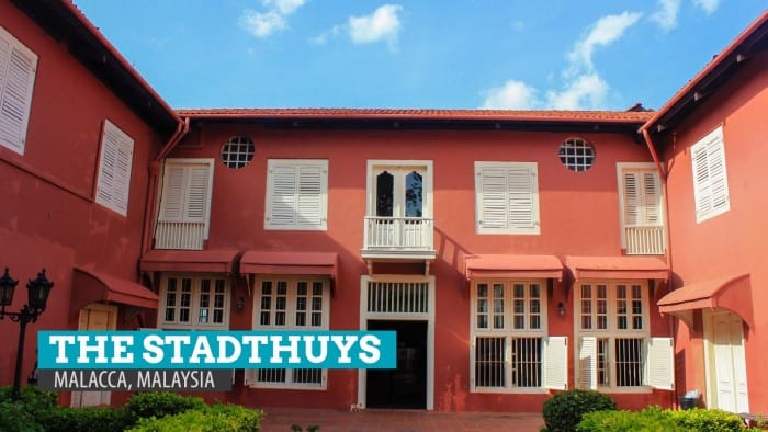 THE STADTHUYS TOWN HALL: Museum of History, Ethnography, and Literature of Malacca, Malaysia