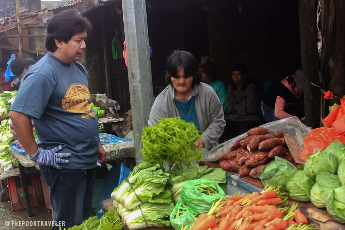 bontoc vegetable market