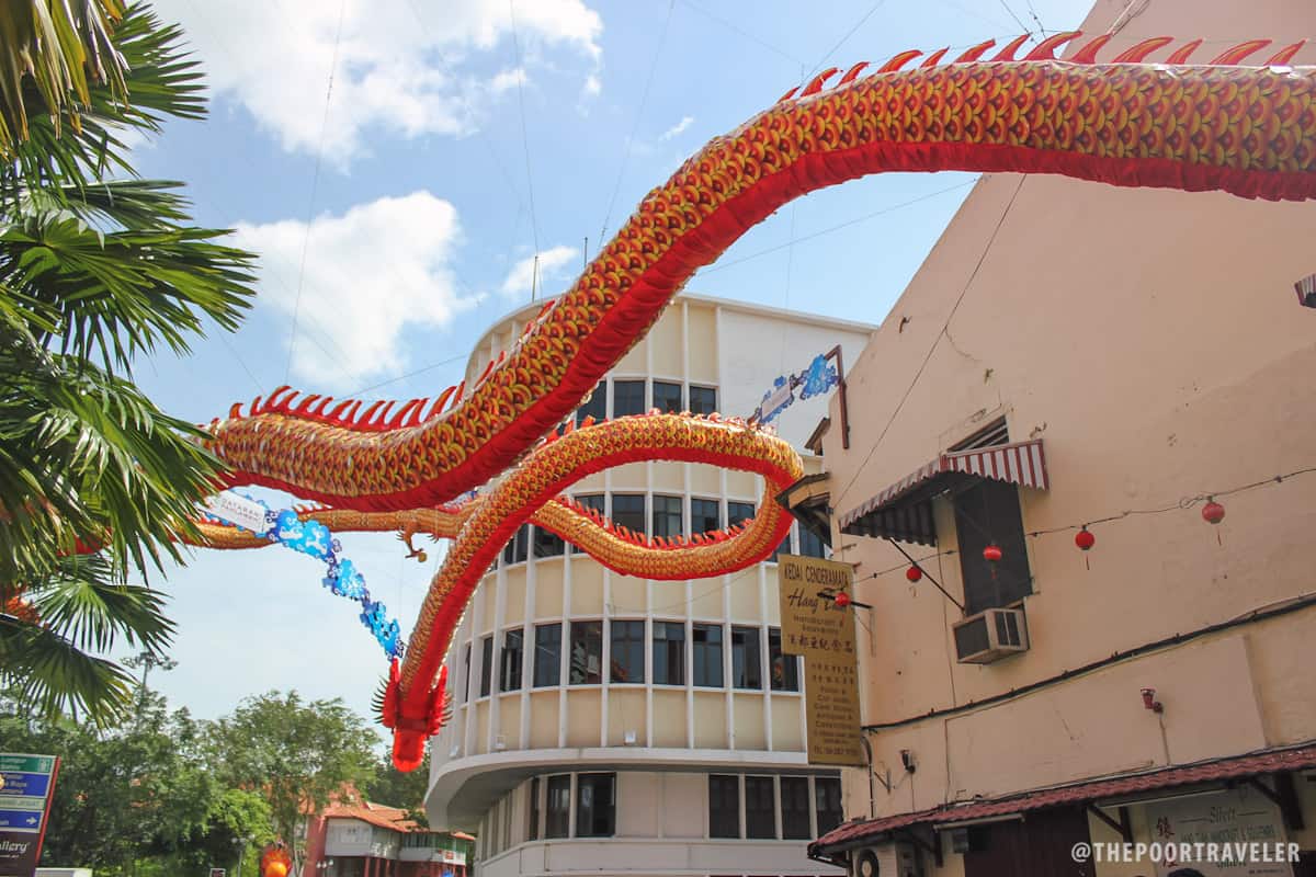 jonker street malacca malaysia dragon
