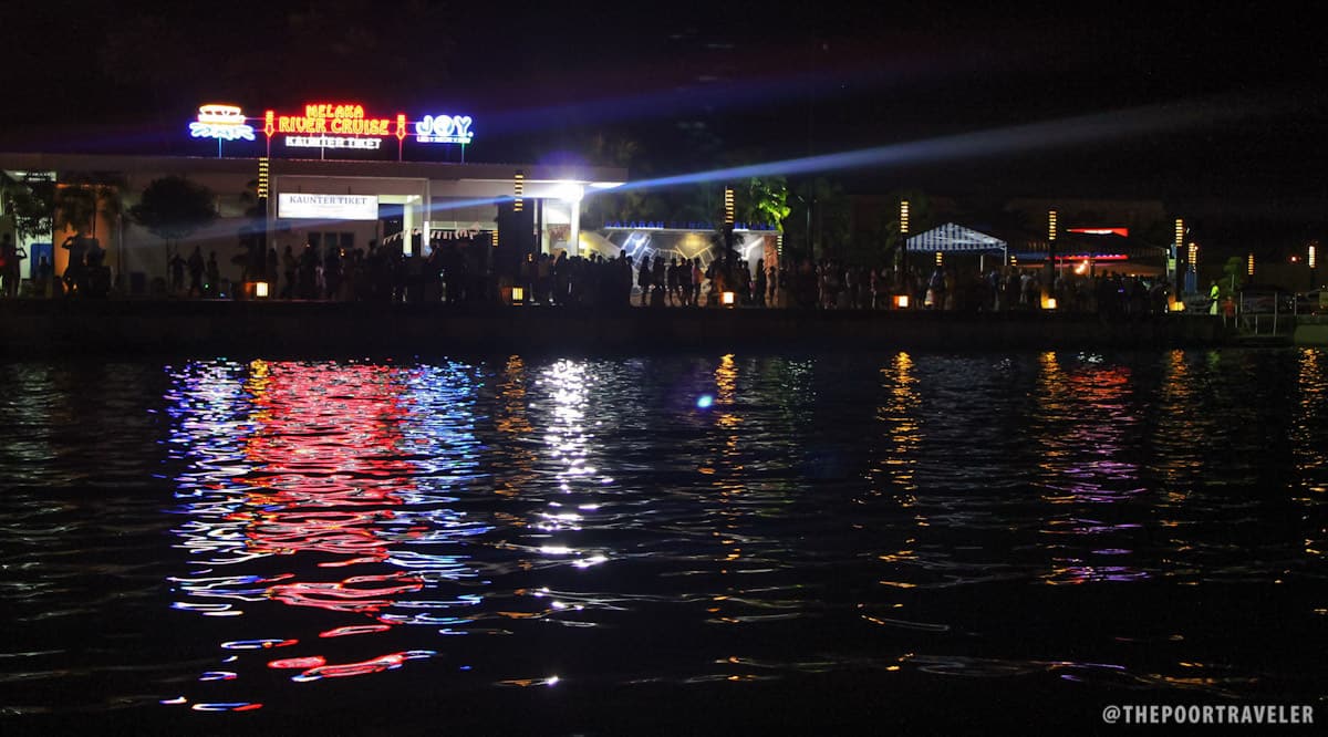 melaka river cruise queue