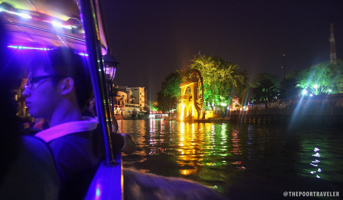melaka river cruise water mill