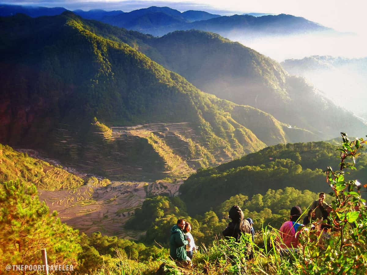 sagada terraces sunrise