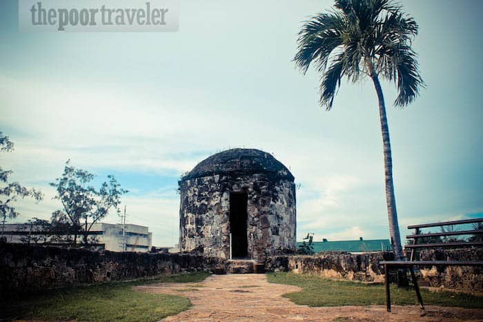 fort san pedro turret