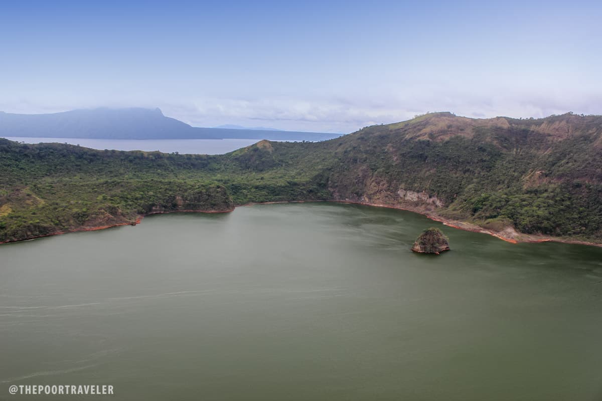 taal volcano crater