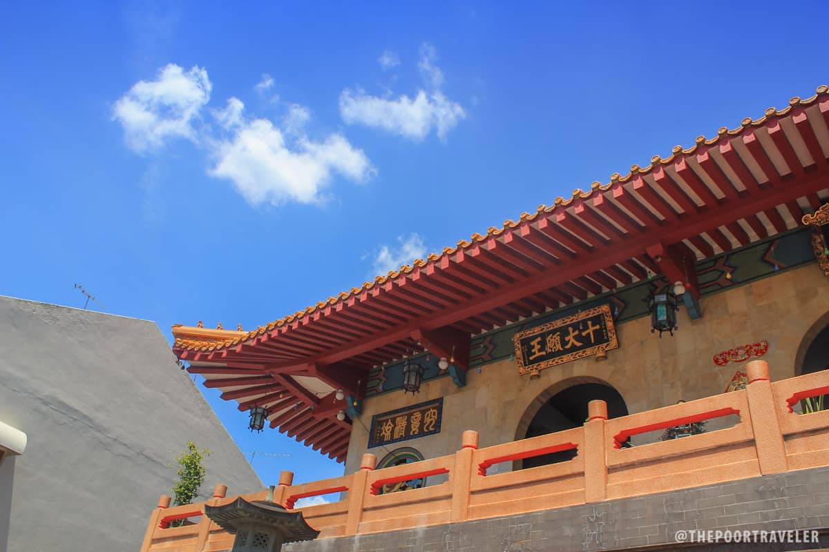 The second level of Xiang Lin Si Temple, Malacca