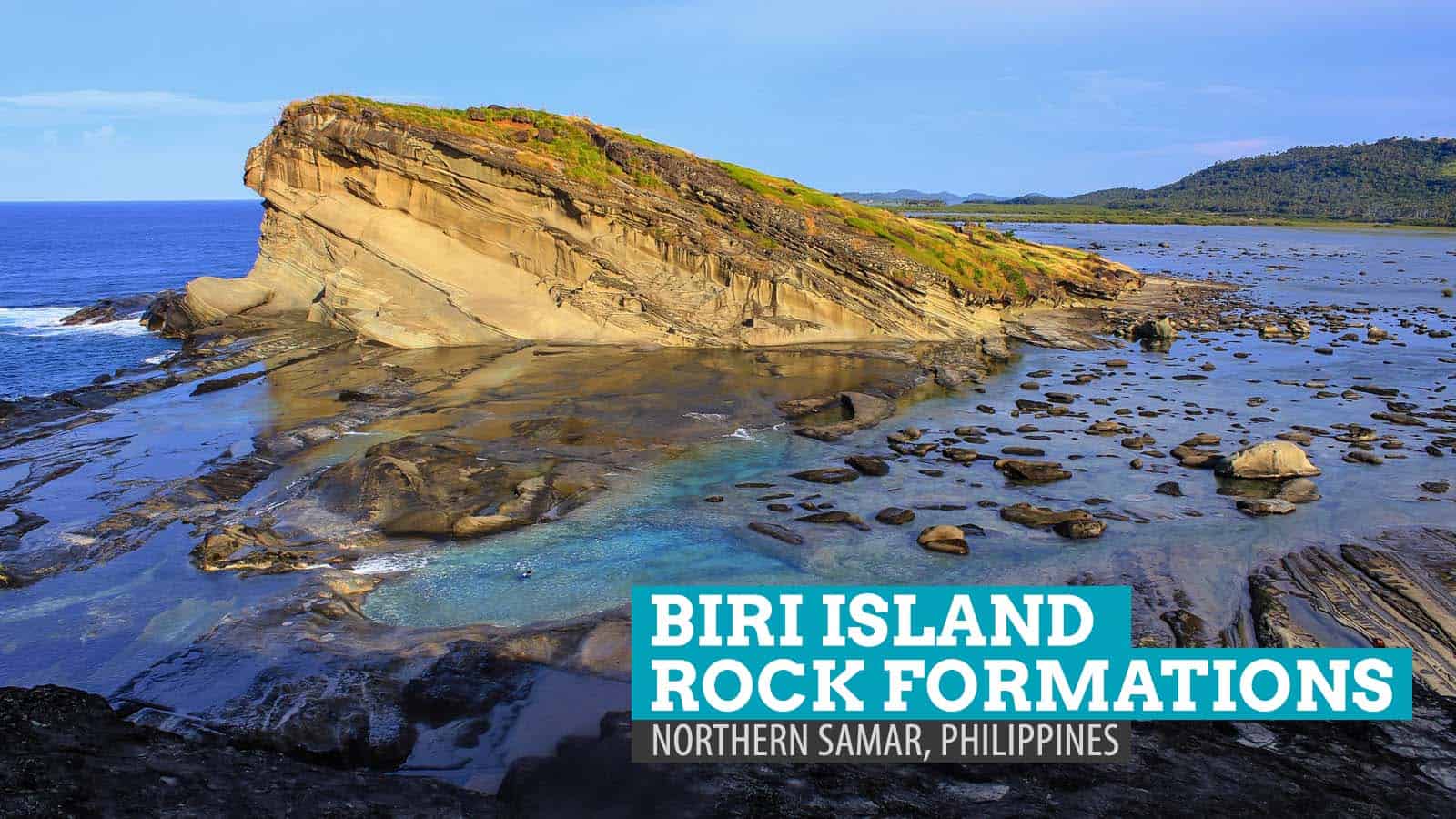 Biri Island Rock Formations: Northern Samar, Philippines