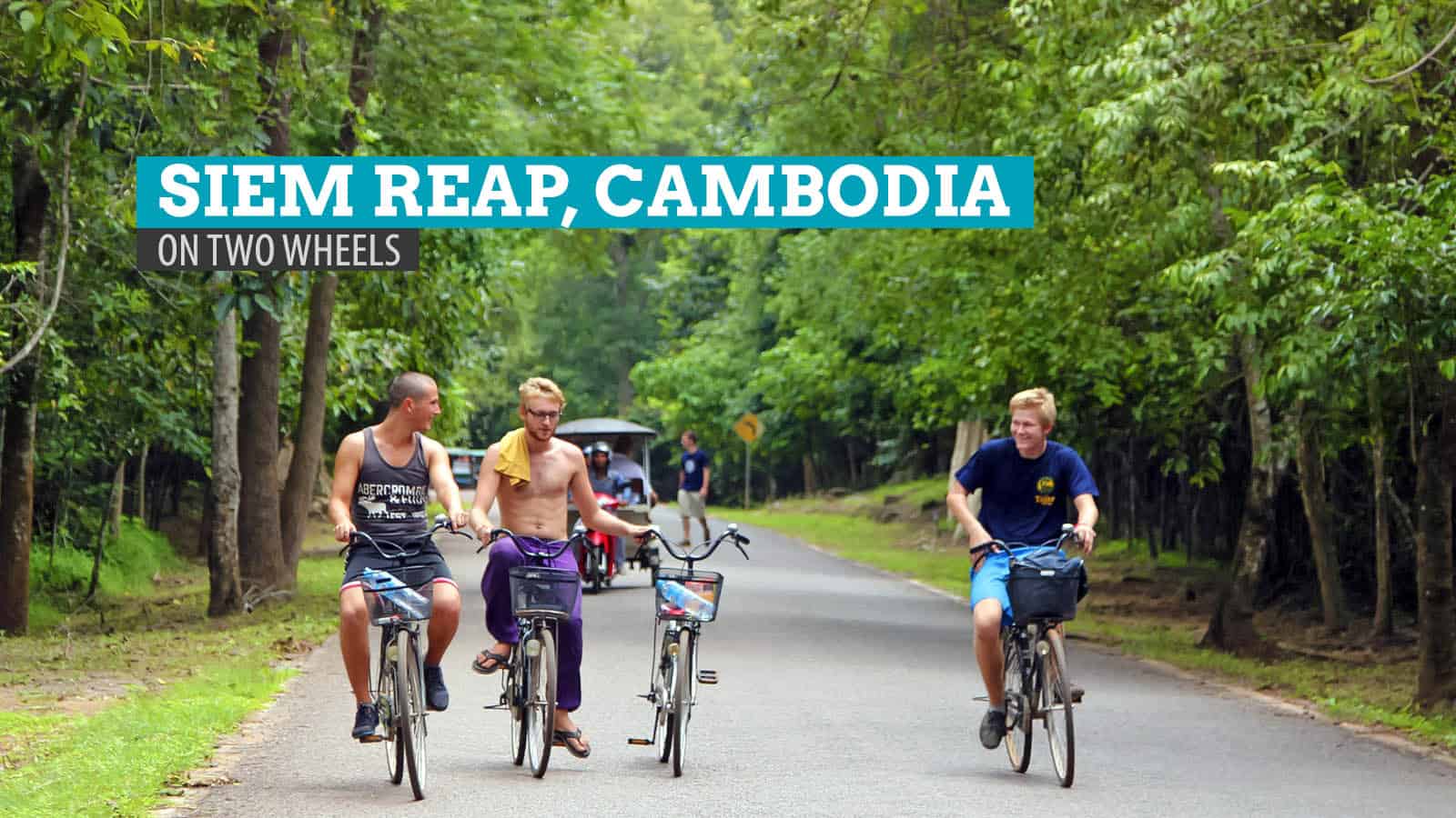 Biking Around Siem Reap, Cambodia