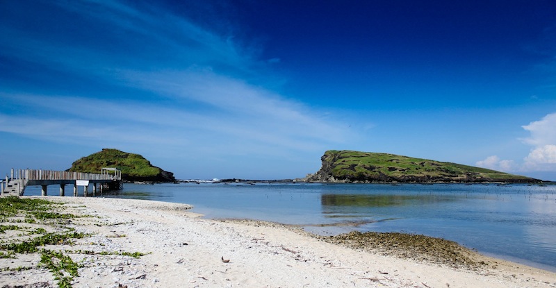 biri island rock formations