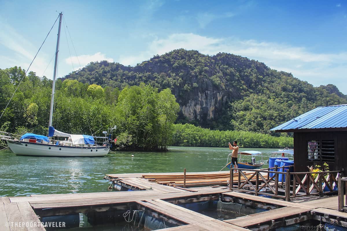 fish farm floating restaurant kilim river langkawi malaysia