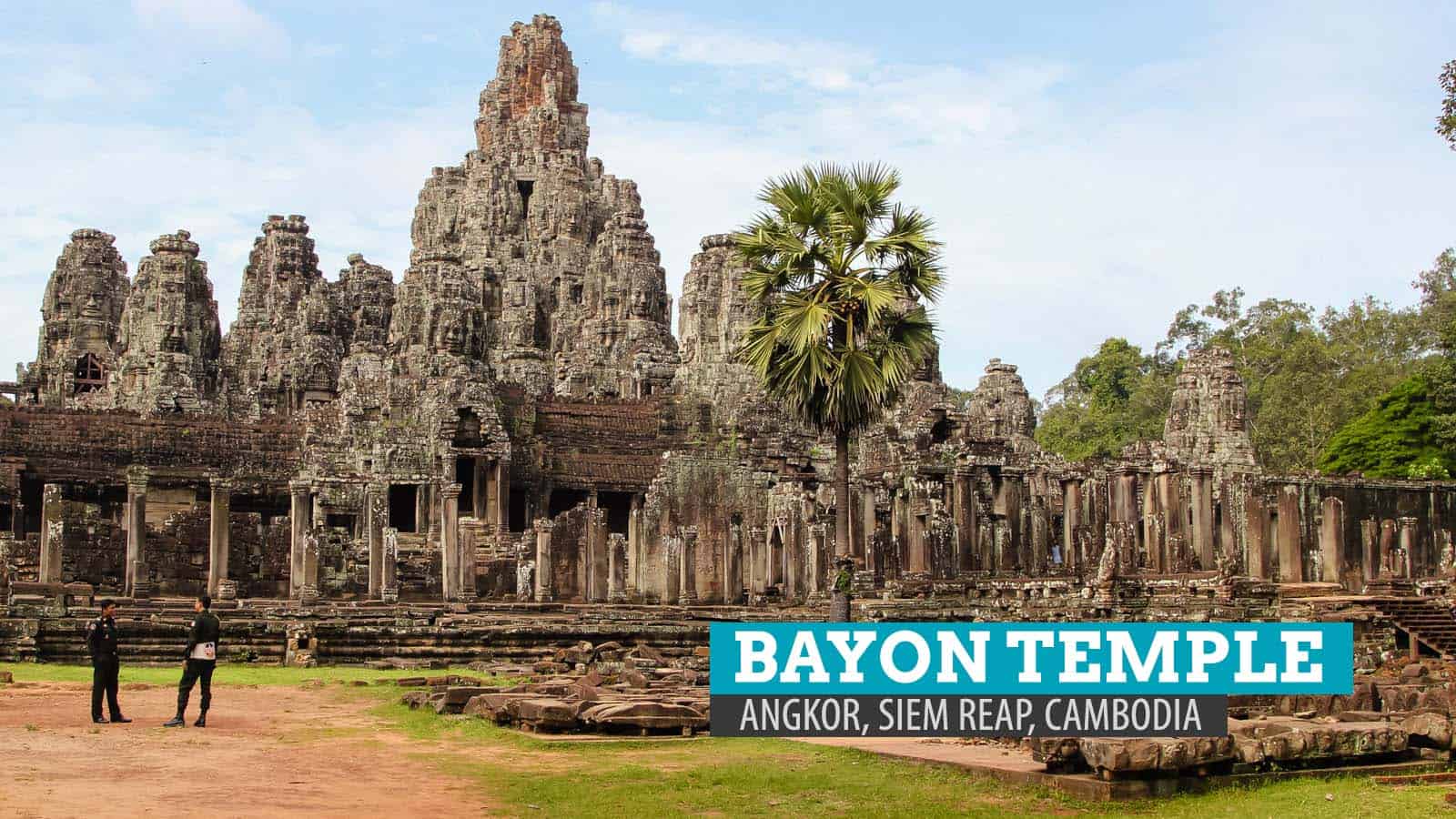 Bayon Temple and the Many Faces of Angkor Thom, Siem Reap, Cambodia